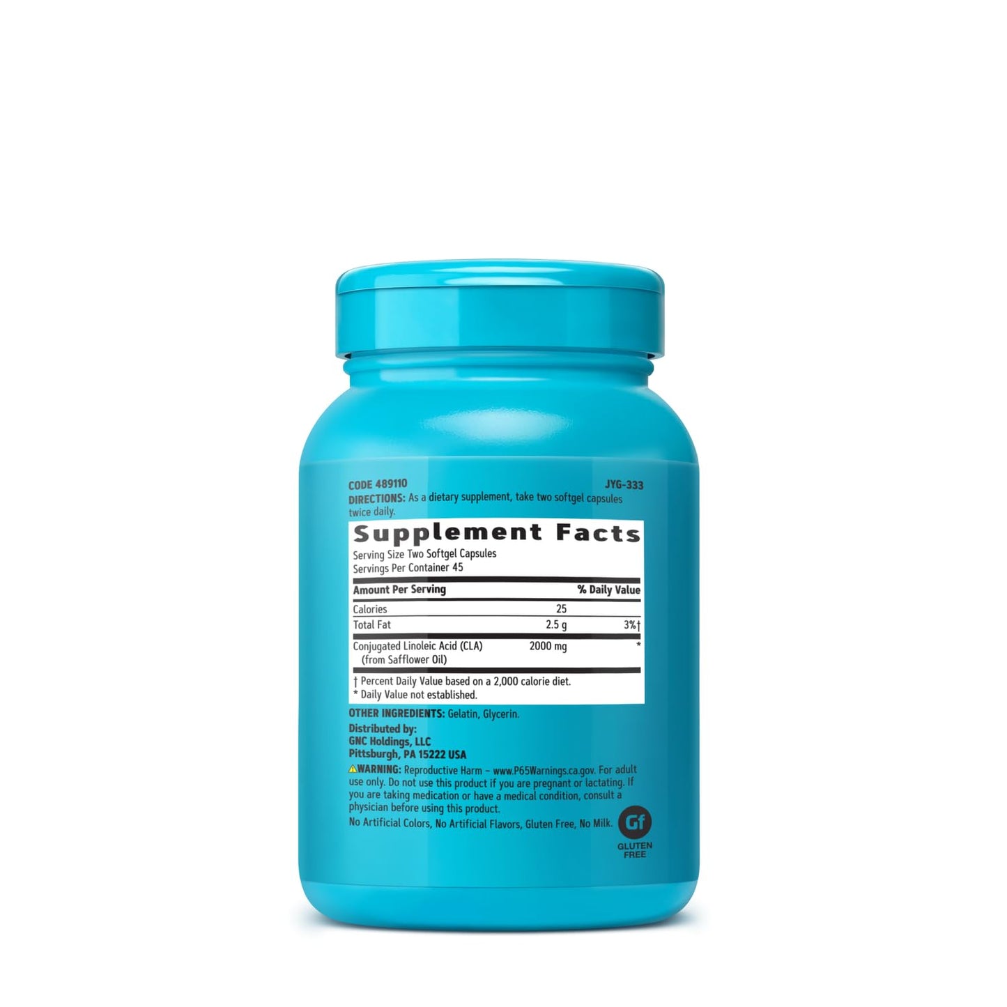 GNC Total Lean CLA | Improves Body Composition & Lean Muscle Tone, Fuels Fat Metabolis - Maple Wellness Supplements