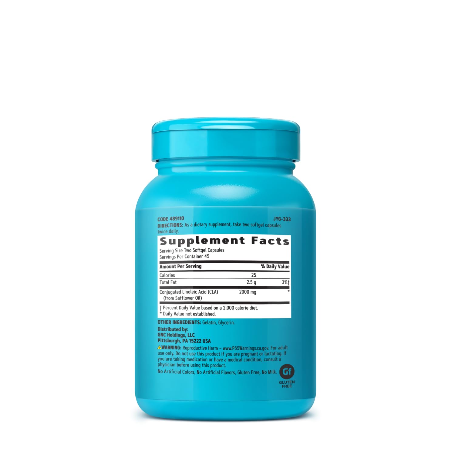 GNC Total Lean CLA | Improves Body Composition & Lean Muscle Tone, Fuels Fat Metabolis - Maple Wellness Supplements