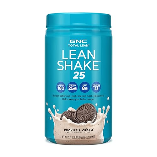 GNC Total Lean | Lean Shake 25 Protein Powder | High-Protein Meal Replacement Shake - Maple Wellness Supplements