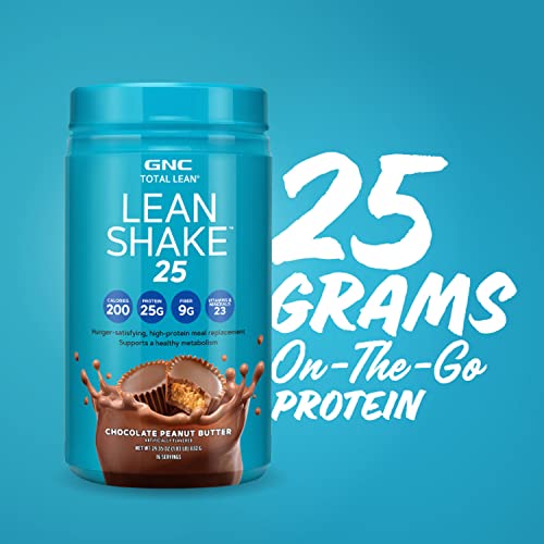 GNC Total Lean | Lean Shake 25 Protein Powder | High-Protein Meal Replacement Shake - Maple Wellness Supplements