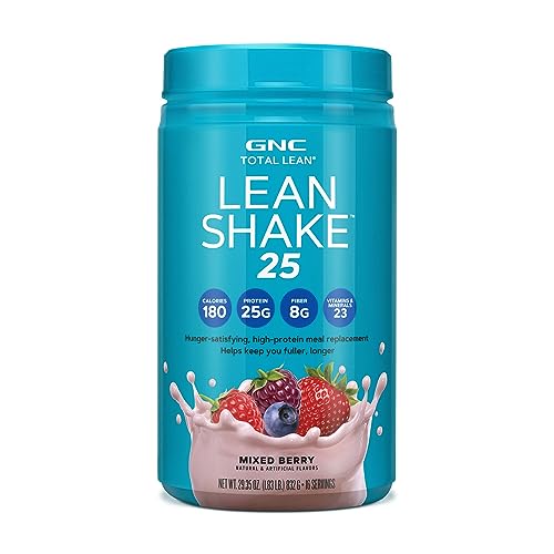 GNC Total Lean | Lean Shake 25 Protein Powder | High-Protein Meal Replacement Shake - Maple Wellness Supplements