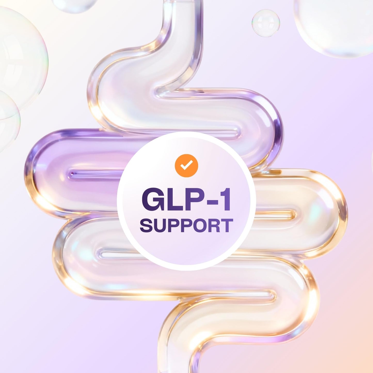 GOBIOTIX Fiber Supplement Powder with Prebiotics for Digestive Health and GLP-1 Support, Soluble Fiber for Gut Health & Debloat, Keto - Maple Wellness Supplements