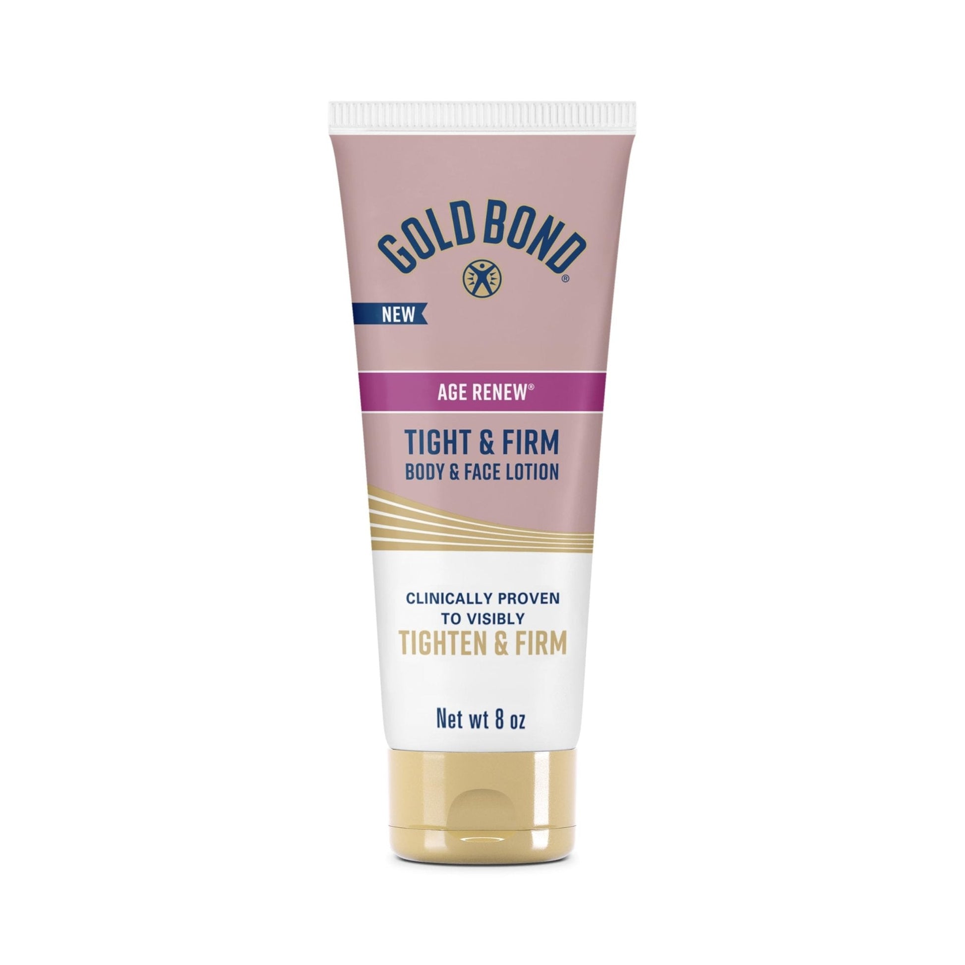 Gold Bond Age Renew Tight & Firm Body & Face Lotion with Proteins & Lipids, Skin Firming Lotion for Aging, Dry Skin, 8 oz. - Maple Wellness Supplements
