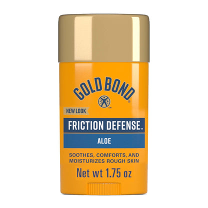 Gold Bond Friction Defense Stick, Anti Chafing Stick with Aloe to Soothe, Comfort & Moisturize Chafed Skin, 1.75 oz. - Maple Wellness Supplements