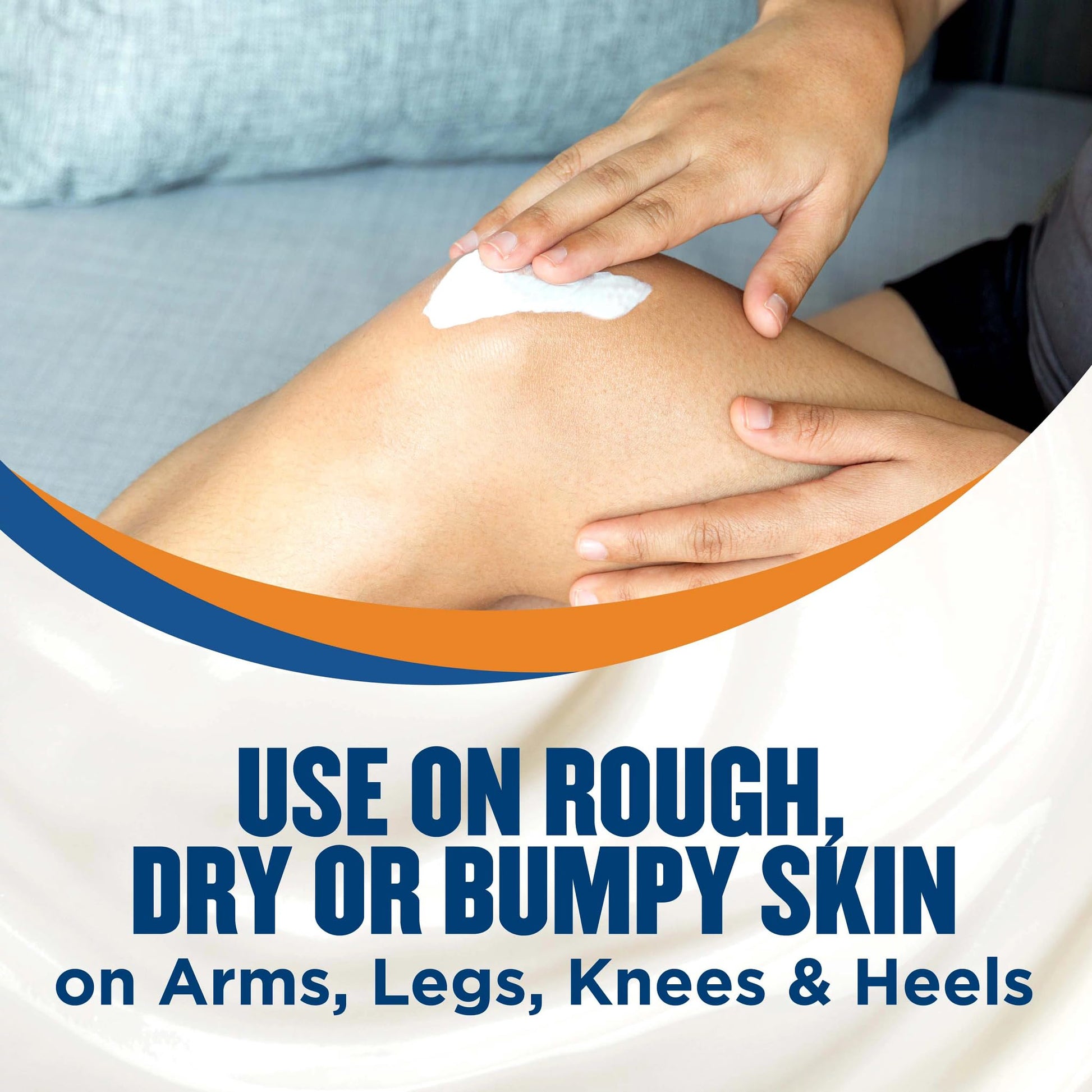 Gold Bond Rough & Bumpy Daily Skin Therapy Cream, 8 oz Cream With 7 Moisturizers & 3 Vitamins - Maple Wellness Supplements