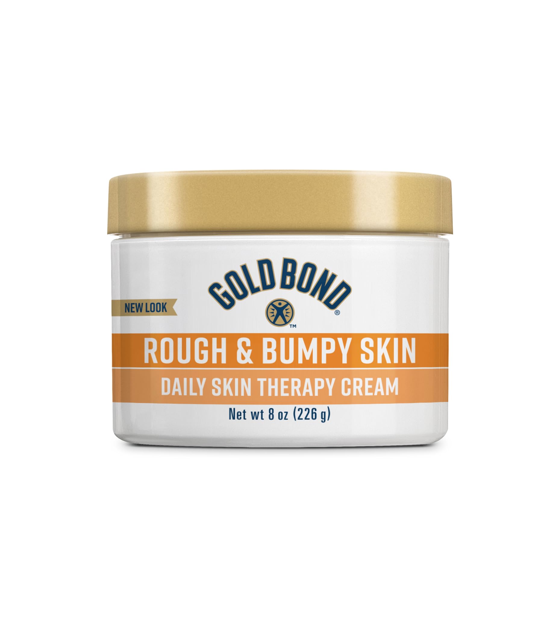 Gold Bond Rough & Bumpy Daily Skin Therapy Cream, 8 oz Cream With 7 Moisturizers & 3 Vitamins - Maple Wellness Supplements