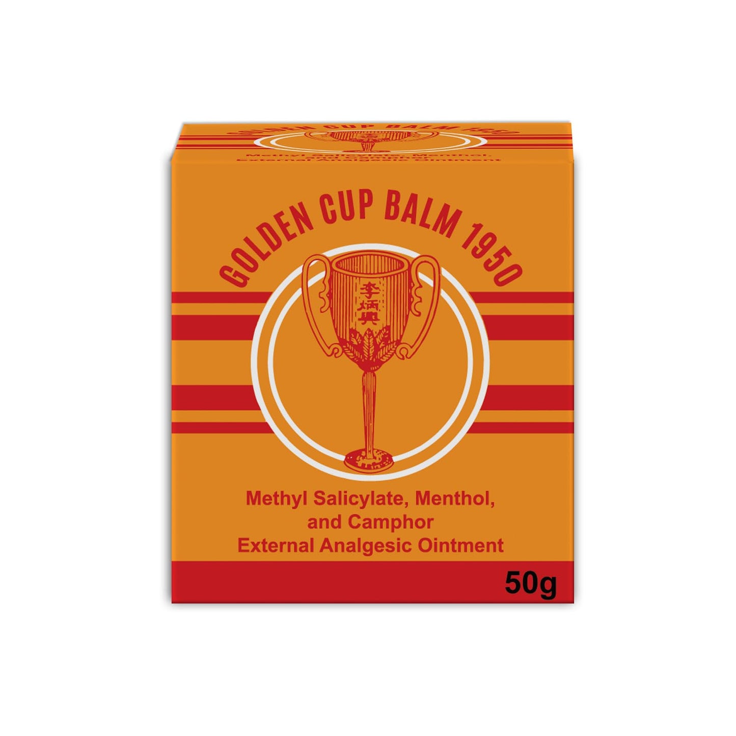 Golden Cup Balm Yellow Herbal Thai Ointment 50g - Maple Wellness Supplements
