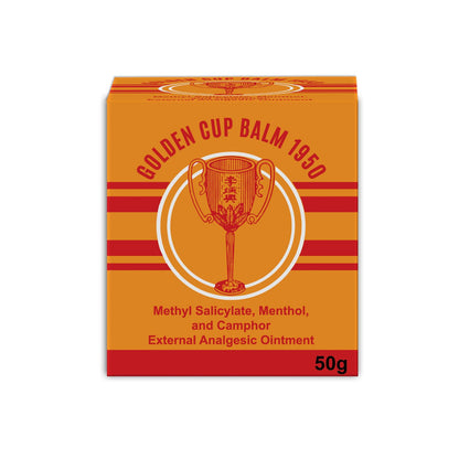 Golden Cup Balm Yellow Herbal Thai Ointment 50g - Maple Wellness Supplements