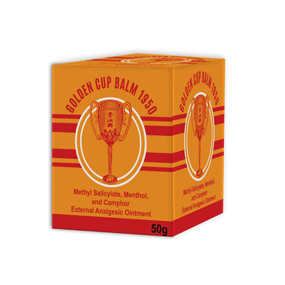 Golden Cup Balm Yellow Herbal Thai Ointment 50g - Maple Wellness Supplements