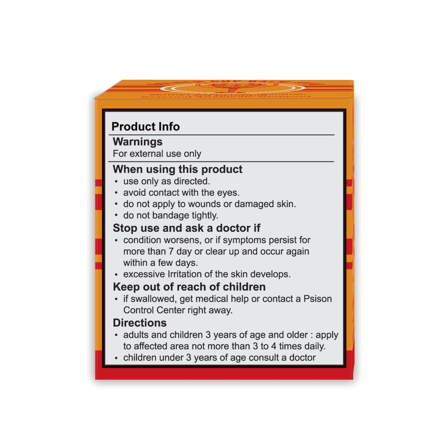 Golden Cup Balm Yellow Herbal Thai Ointment 50g - Maple Wellness Supplements