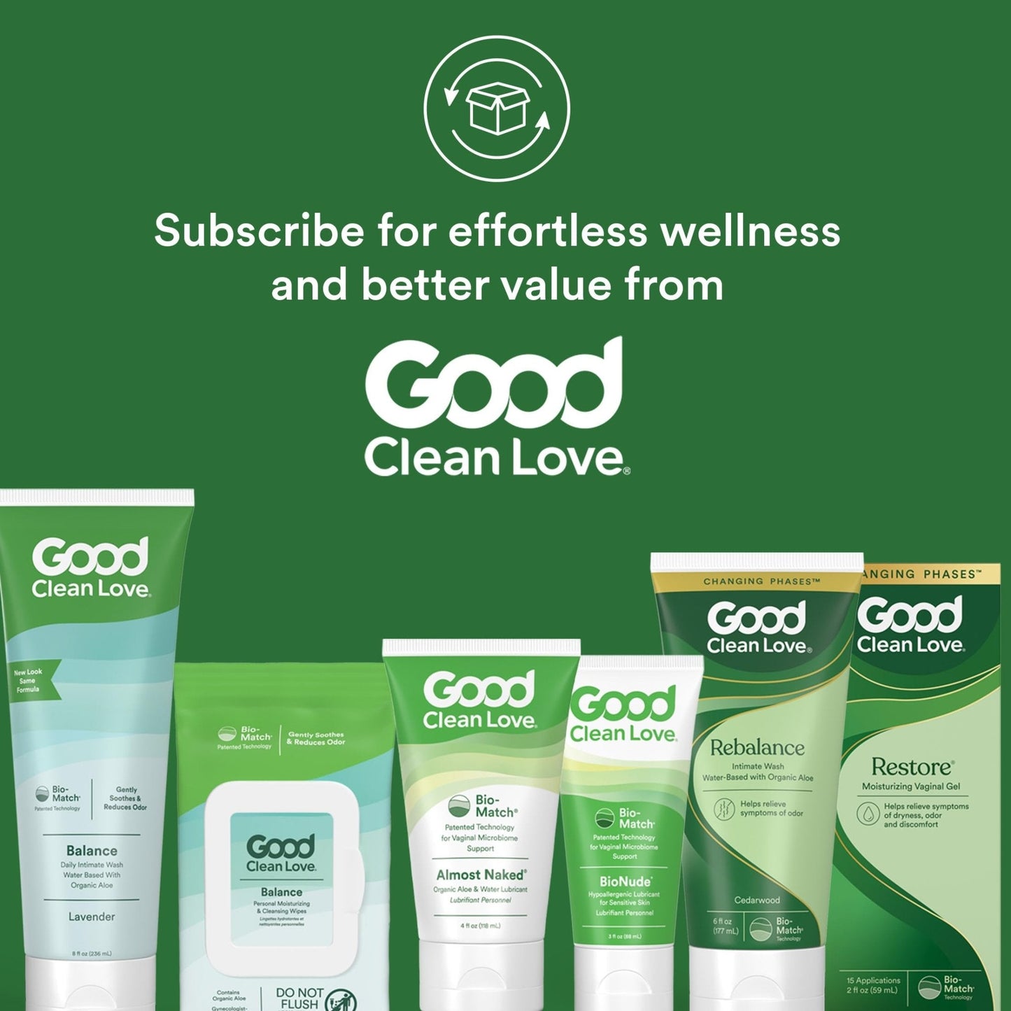 Good Clean Love Restore Moisturizing Vaginal Gel, pH-Balanced Vaginal Moisturizer, Water-Based Feminine Care with Aloe Vera & Lactic Acid, Reduces Dryness, Discomfort & Odor for Women, 2 Oz (2-Pack) - Maple Wellness Supplements