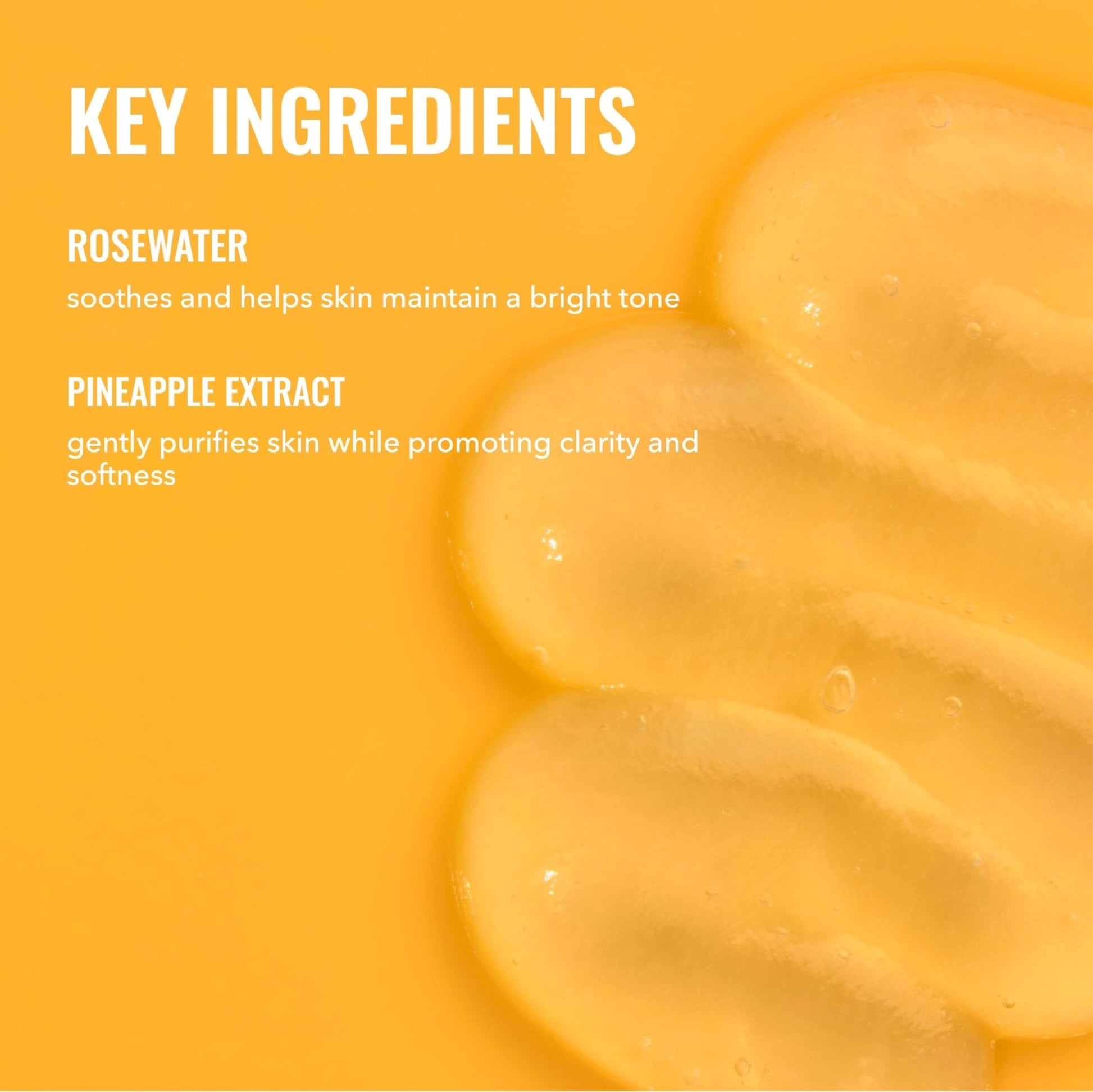 Good Molecules Hydrating Facial Cleansing Gel - Face Wash with Rosewater and Pineapple Extracts to Brighten, Cleanse, and Moisturize - Facial Cleanser, Skin Care - Maple Wellness Supplements