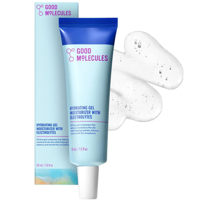 Good Molecules Hydrating Gel Moisturizer – Lightweight Water-Based Gel, Fast-Absorbing Oil-Free Moisturizer for Oily - Maple Wellness Supplements