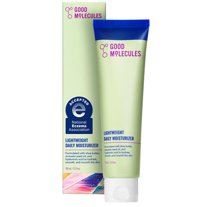 Good Molecules Lightweight Daily Moisturizer Face Cream – 100 ml / 3.38 fl oz - Non-Greasy Facial Moisturizer - Maple Wellness Supplements