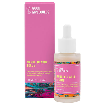 Good Molecules Mandelic Acid Serum - Gentle Face Exfoliator Serum with Ultra Hydrating Hyaluronic Acid - Maple Wellness Supplements