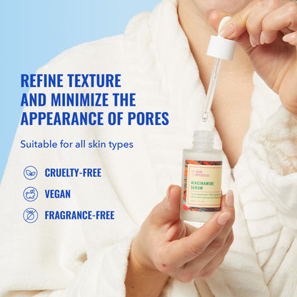 Good Molecules Niacinamide Serum - 10% Niacinamide to Target Blemishes, Nourishment - Maple Wellness Supplements