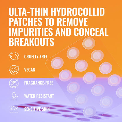 Good Molecules Pimple Patches for Face, 60 Pack – Ultra-Thin Hydrocolloid Acne & Zit Patches - Maple Wellness Supplements
