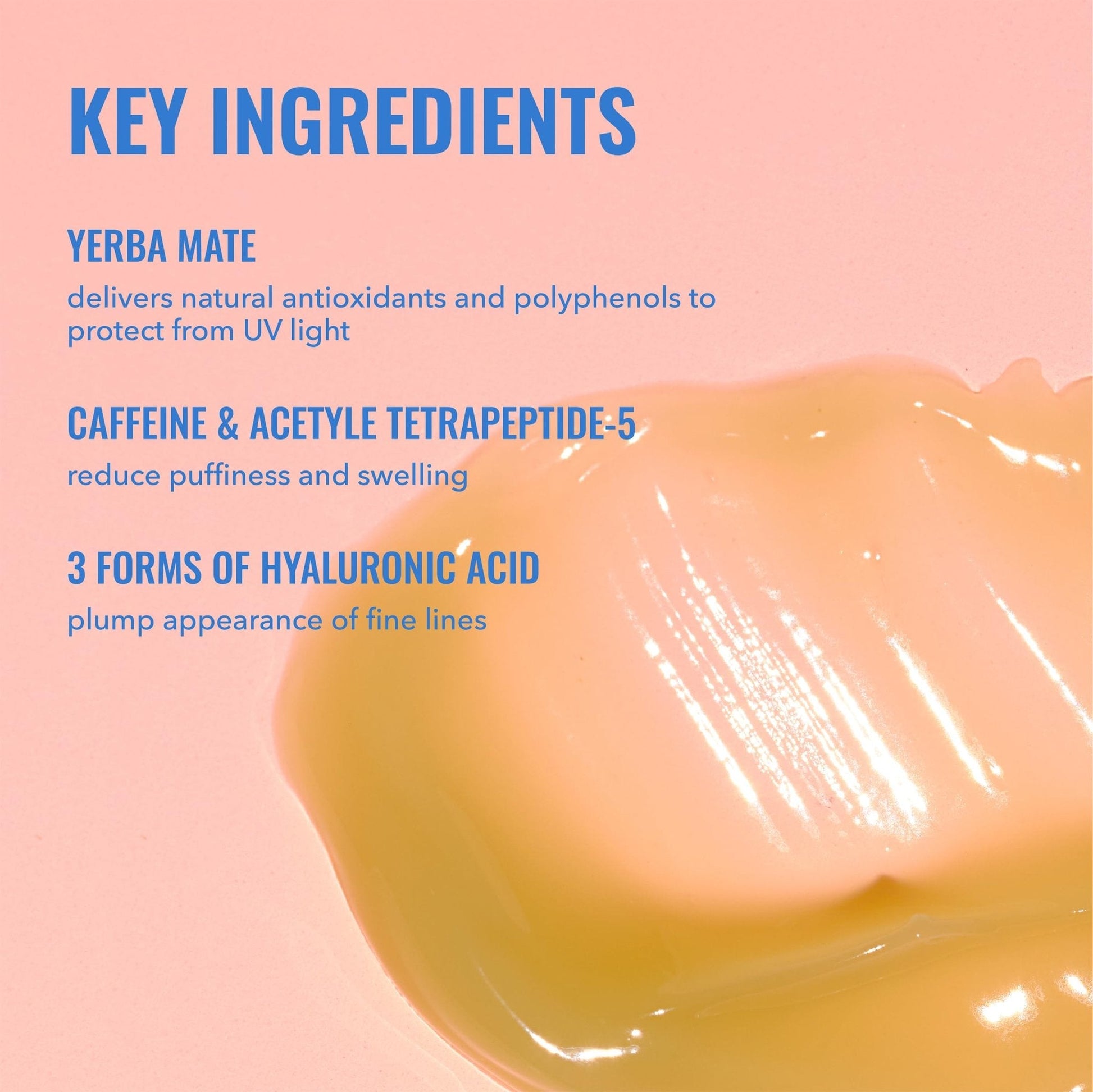 Good Molecules Yerba Mate Wake Up Eye Gel Pack 3 – 15 ml Each | Hydrating Under Eye Gel - Maple Wellness Supplements