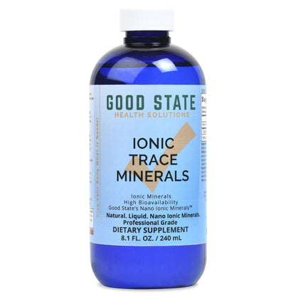 Good State Liquid Ionic Trace Minerals (96 servings at 125 mg - 8 fl oz) - Maple Wellness Supplements