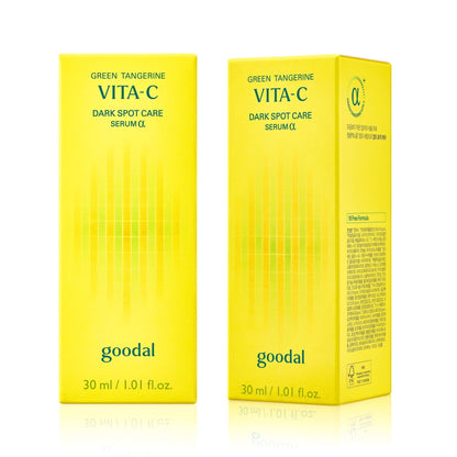 GOODAL Green Tangerine Vitamin C Serum [Advanced Ver.] – Facial Serum with 5% Niacinamide & Exosome Technology - Maple Wellness Supplements