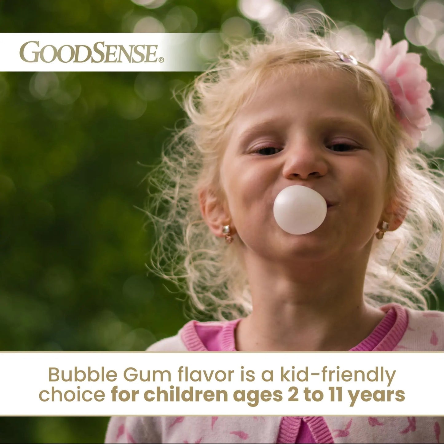 GoodSense Children's Pain and Fever Oral Suspension Liquid, Acetaminophen 160 mg per 5 mL, Bubble Gum Flavor - Maple Wellness Supplements