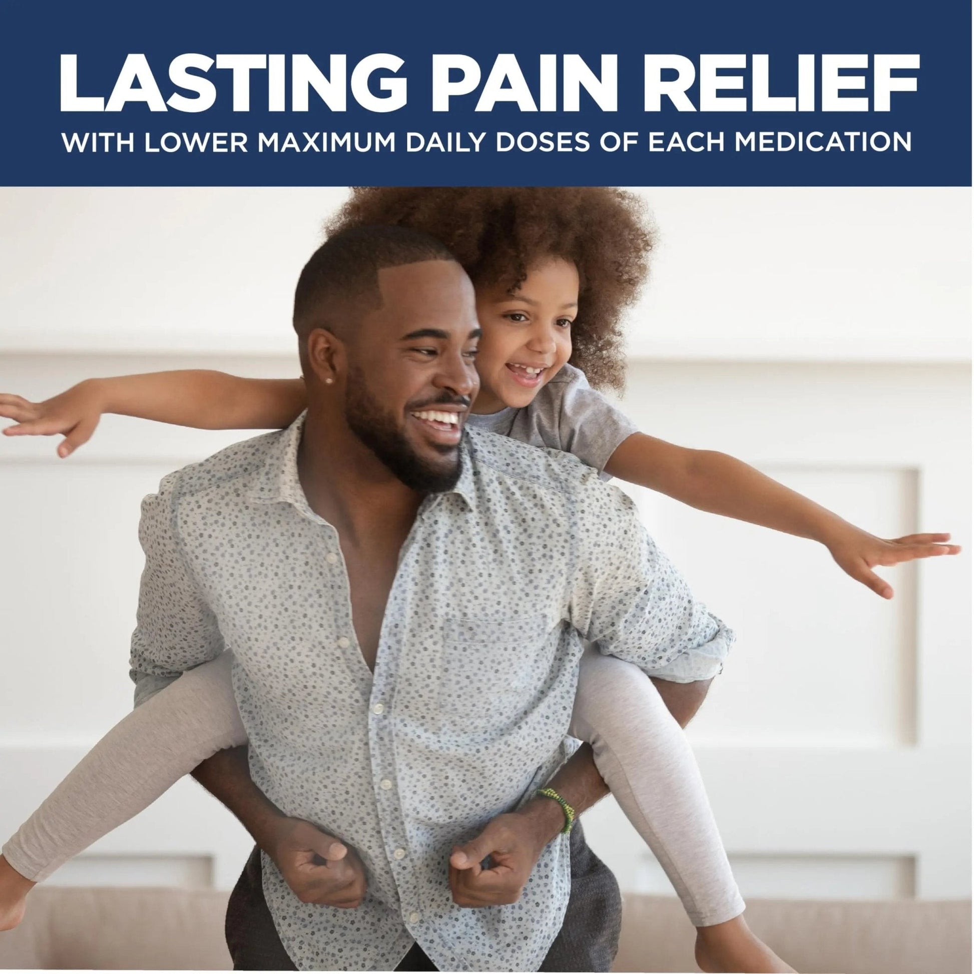 GoodSense Dual Action Acetaminophen and Ibuprofen (NSAID) Tablets, 250 mg/125 mg, Back Pain, 72 Count - Maple Wellness Supplements