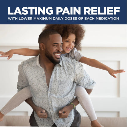 GoodSense Dual Action Acetaminophen and Ibuprofen (NSAID) Tablets, 250 mg/125 mg, Back Pain, 72 Count - Maple Wellness Supplements