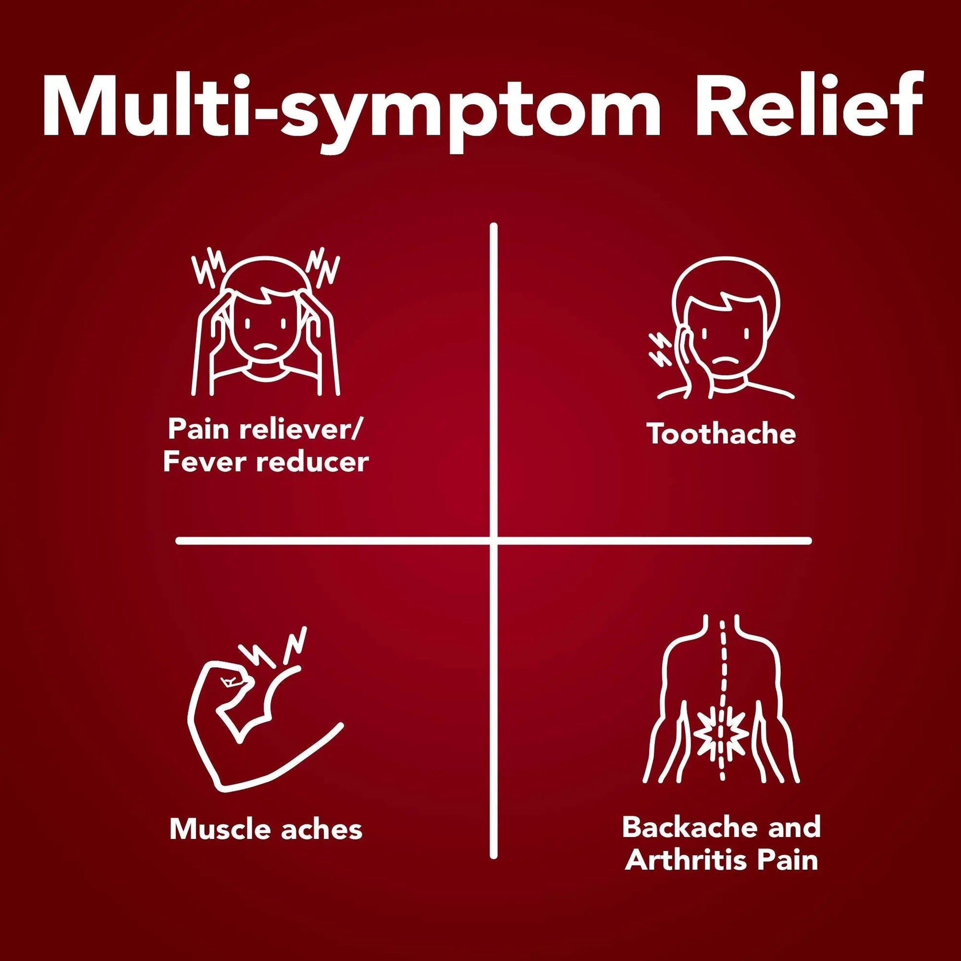 GoodSense Extra Strength Acetaminophen Caplets 500 mg, Pain Reliever and Fever Reducer, Easy Open Cap, 100 Count - Maple Wellness Supplements