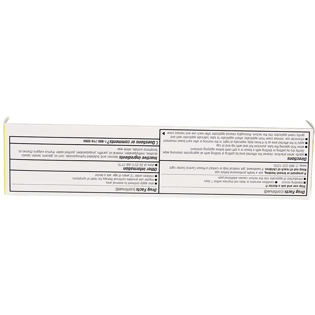 GoodSense Hemorrhoidal Ointment, Phenylephrine HCl, Petrolatum, Mineral oil, Relief from Burning, Itching and Discomfort of Hemorrhoids, 2 Ounces - Maple Wellness Supplements