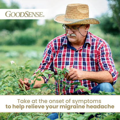GoodSense Migraine Relief Geltabs, Acetaminophen, Aspirin (NSAID) and Caffeine, 80 Count - Maple Wellness Supplements