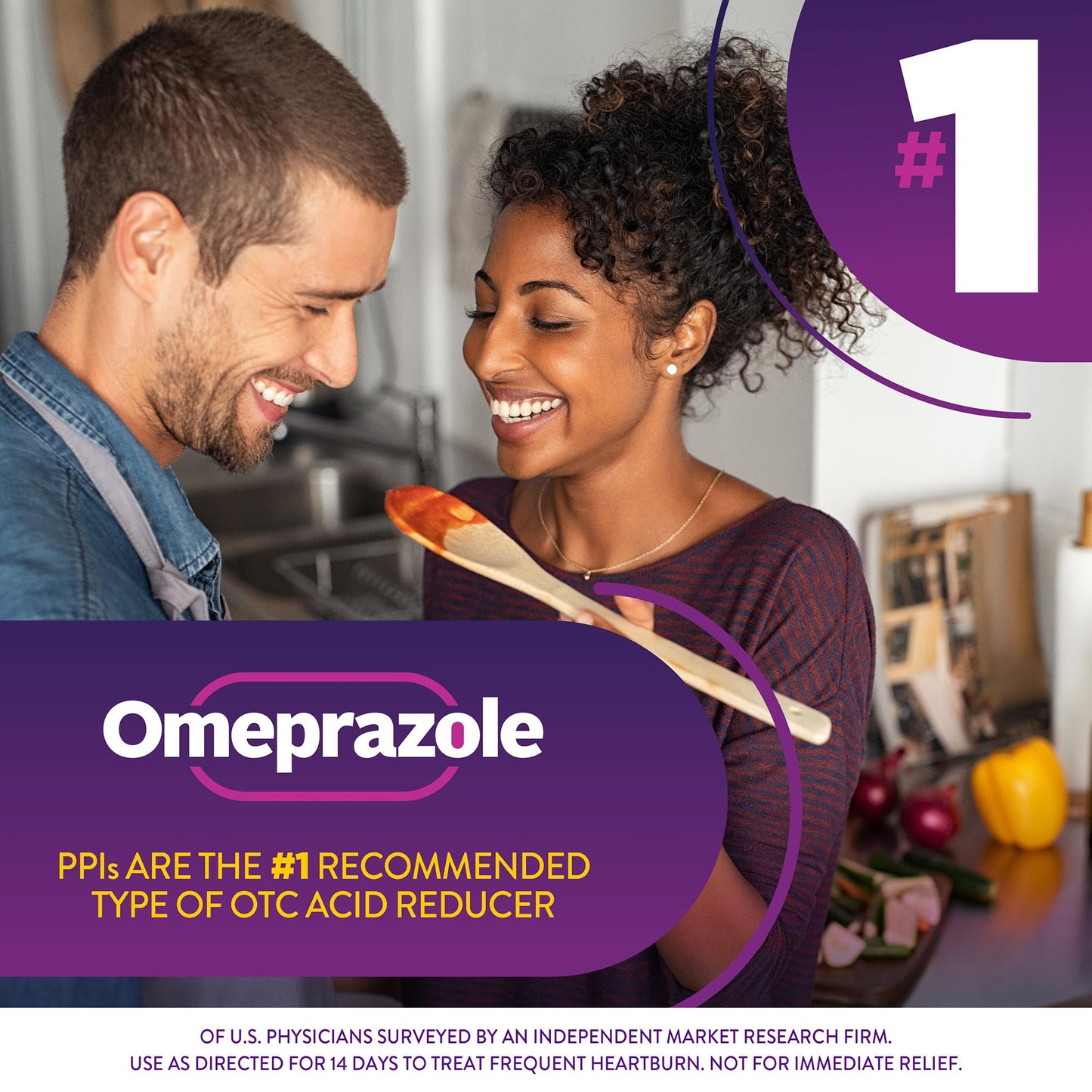 GoodSense Omeprazole Delayed Release Orally Disintegrating Tablets 20 mg, Strawberry Flavor, Dissolve Tabs, Treats Frequent Heartburn, Acid Reducer, Heartburn Medicine, 42 Tablets - Maple Wellness Supplements
