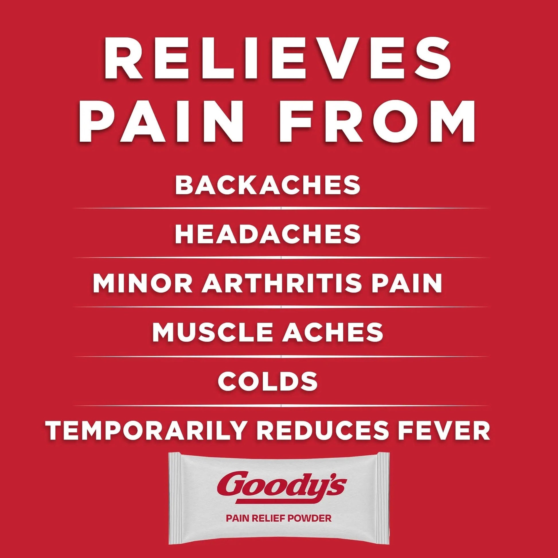 Goody's Back and Body Pain Relief Powder, 24 ct (Pack of 1) - Maple Wellness Supplements