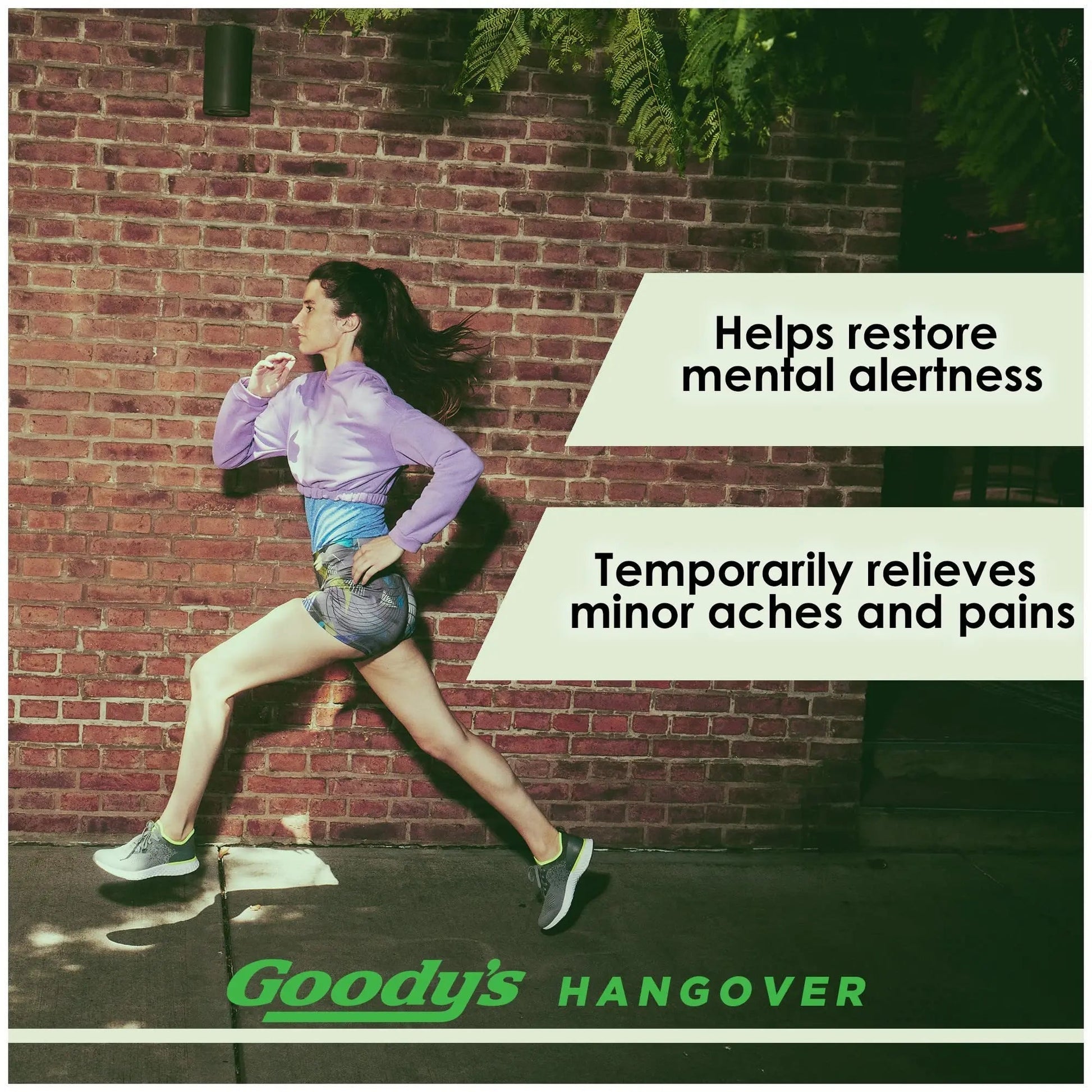 Goody's Hangover Relief Powder, Dual Action Fast Headache Pain Relief with Aspirin and Caffeine, Berry Citrus Flavor, 16 Count - Maple Wellness Supplements