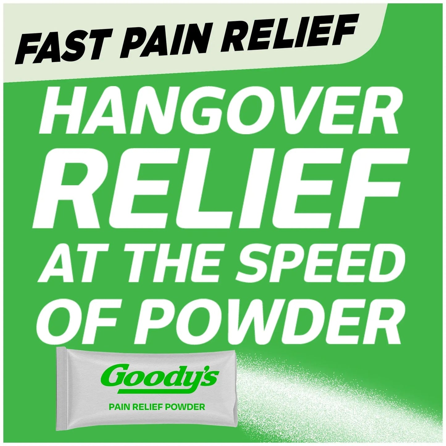 Goody's Hangover Relief Powder, Dual Action Fast Headache Pain Relief with Aspirin and Caffeine, Berry Citrus Flavor, 16 Count - Maple Wellness Supplements