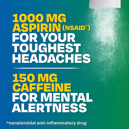 Goody’s Headache Relief Plus Mental Alertness Powder, with Aspirin and Caffeine, Strawberry Citrus Flavor, 16 Count - Maple Wellness Supplements