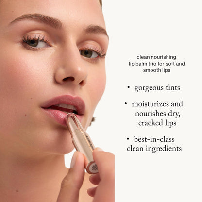 goop Beauty Clean Lip Balm | Dry Lips Treatment | Coconut Oil, Pomegranate Extract - Maple Wellness Supplements