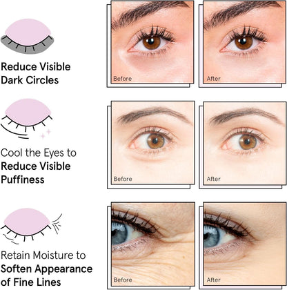 grace & stella Award Winning Under Eye Mask - Birthday Gifts for Women - Gel Eye Patches - Maple Wellness Supplements