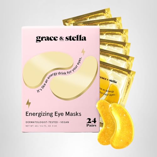 grace & stella Award Winning Under Eye Mask - Birthday Gifts for Women - Gel Eye Patches - Maple Wellness Supplements