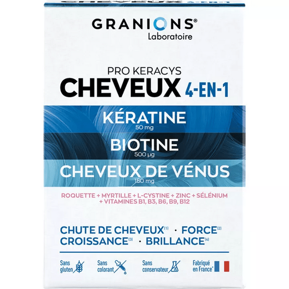 Granions Pro Keracys Hair 4-in-1 tablets - Maple Wellness Supplements