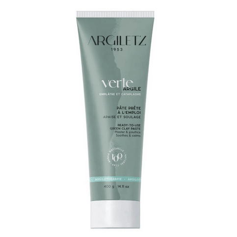 Green clay paste 400g for plasters and poultices - ARGILETZ - Maple Wellness Supplements