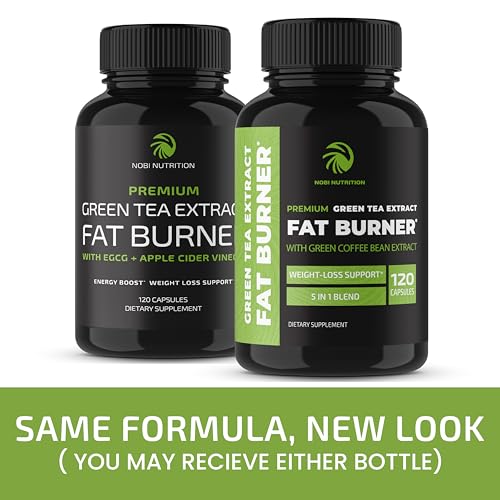 Green Tea Weight Loss Pills with Green Coffee Bean Extract | Belly Fat Burner, Metabolism - Maple Wellness Supplements