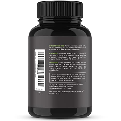 Green Tea Weight Loss Pills with Green Coffee Bean Extract | Belly Fat Burner, Metabolism - Maple Wellness Supplements