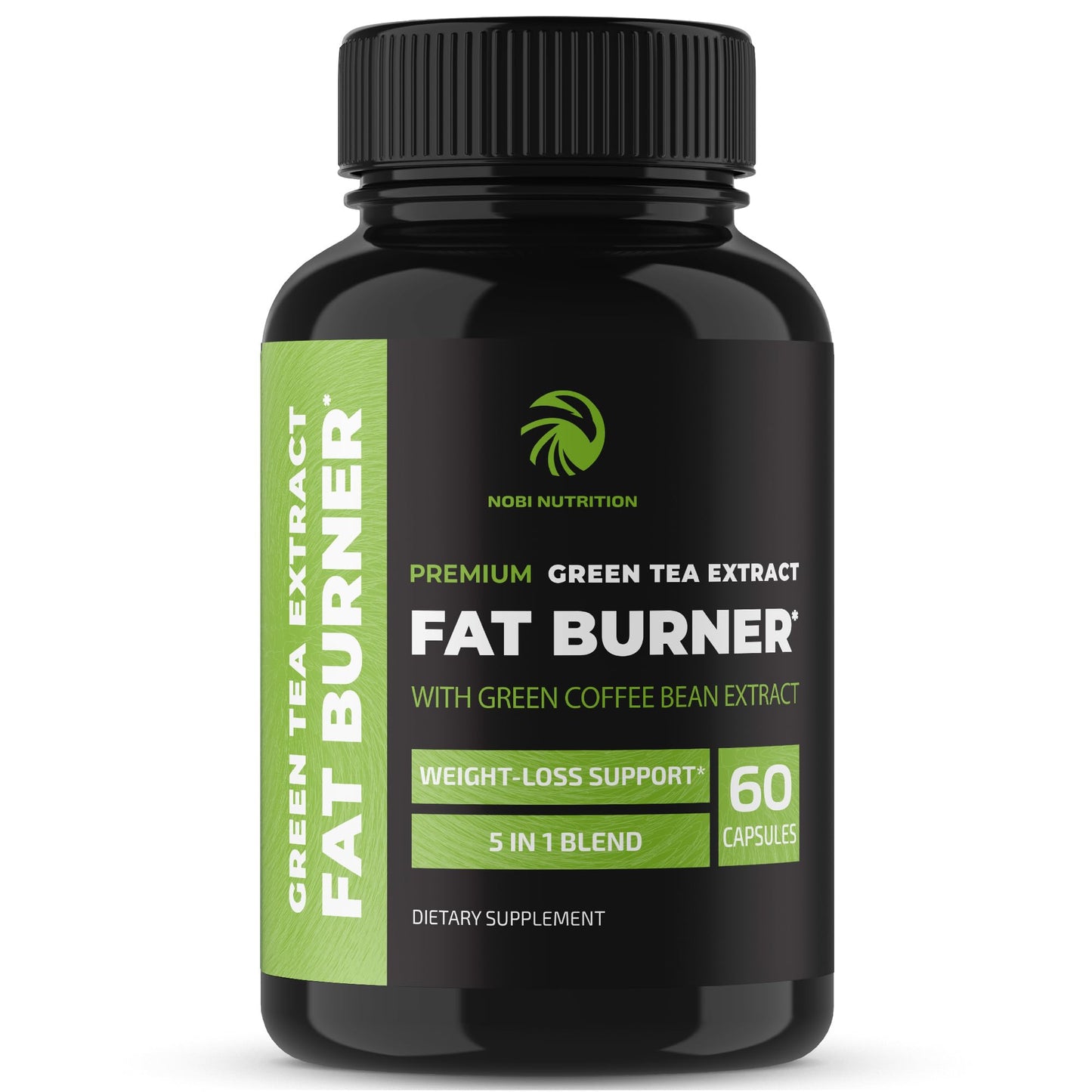 Green Tea Weight Loss Pills with Green Coffee Bean Extract | Belly Fat Burner, Metabolism - Maple Wellness Supplements