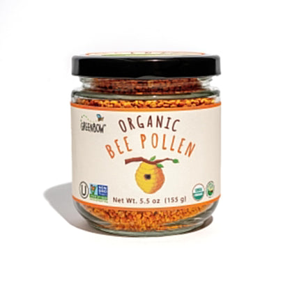 Greenbow Organic Bee Pollen - 100% USDA Certified Organic, Non-GMO, Halal, Kosher Certified, Pure & Natural Bee Pollen - Superfood Packed with Proteins - Maple Wellness Supplements