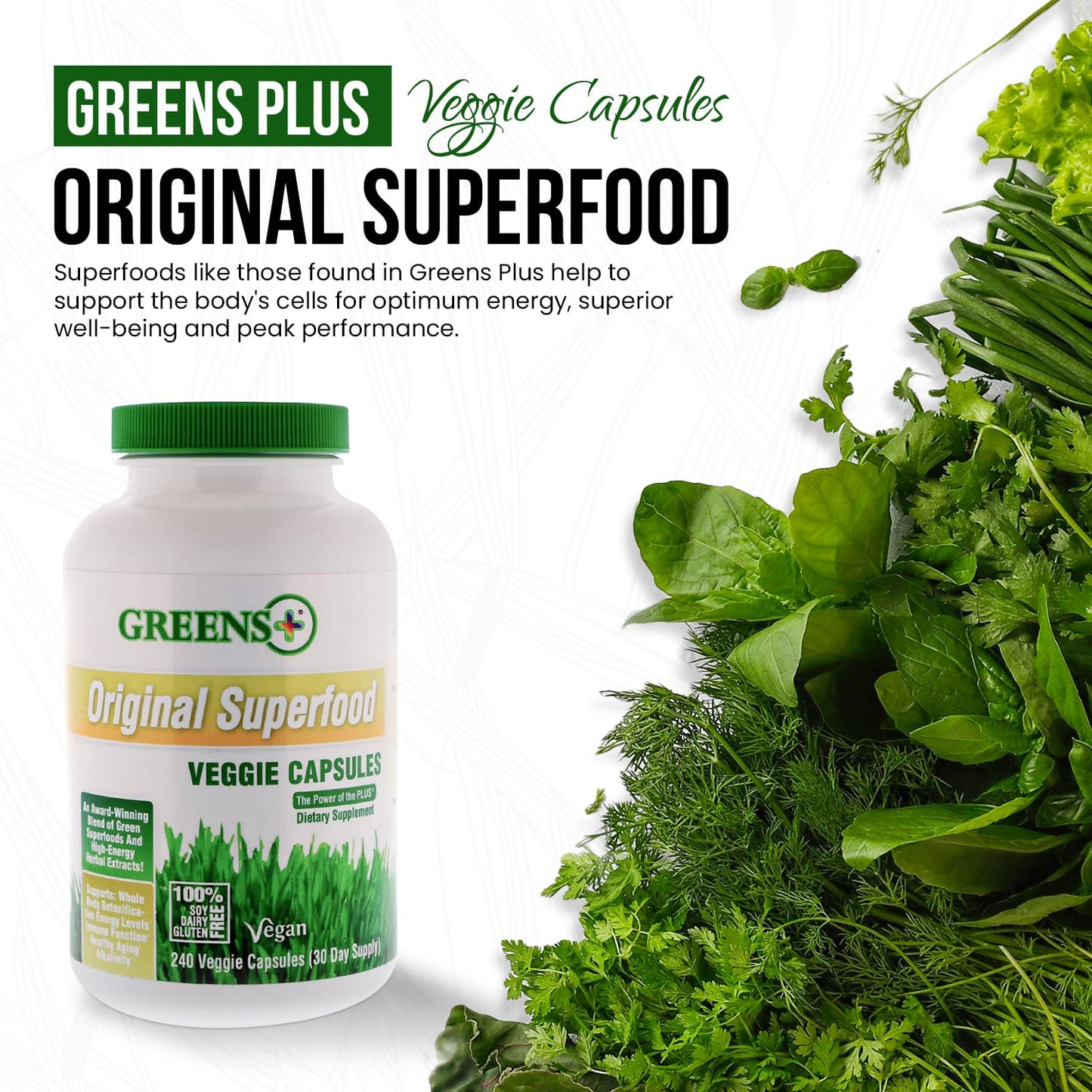 Greens+ Organic Reds Superfood Powder Organic Super Veggie Capsules - Maple Wellness Supplements