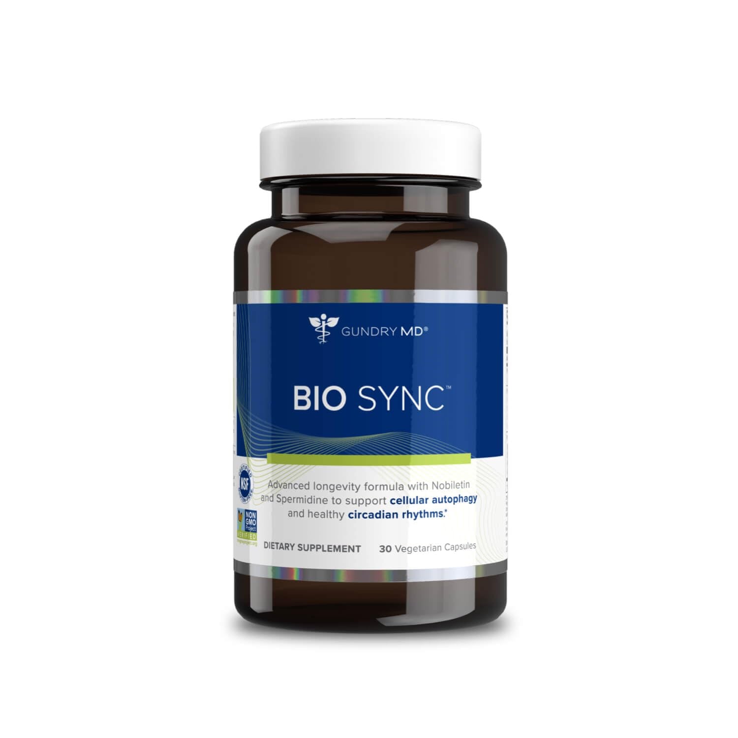 Gundry MD® Bio Sync Supplement for Daytime Energy, Supports Focus and Memory†* - (30 Capsules) - Maple Wellness Supplements