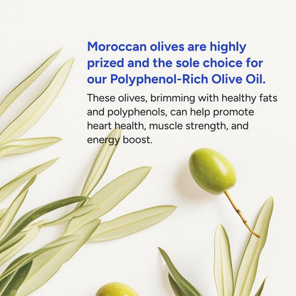 Gundry MD® Organic Extra Virgin First Cold Press Moroccan Polyphenol Rich Olive Oil (Olive Oil) (1) - Maple Wellness Supplements