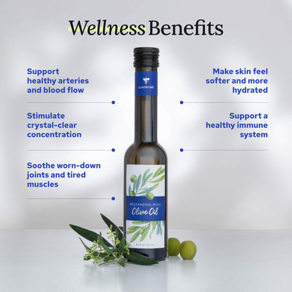 Gundry MD® Organic Extra Virgin First Cold Press Moroccan Polyphenol Rich Olive Oil (Olive Oil) (1) - Maple Wellness Supplements