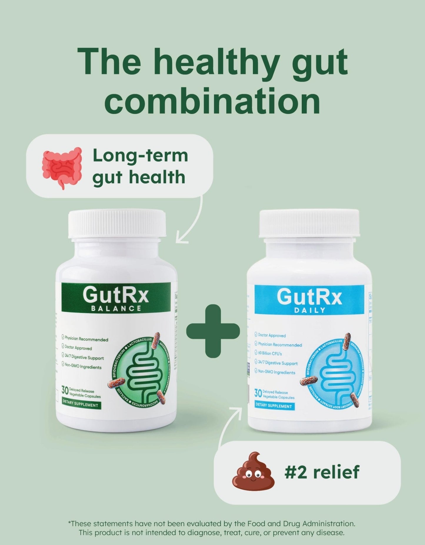 GutRx Balance – Probiotics for Women & Men with Akkermansia Probiotic & Christensenella, GLP-1 Alternative for Gut Health with Lactobacillus Plantarum, - Maple Wellness Supplements