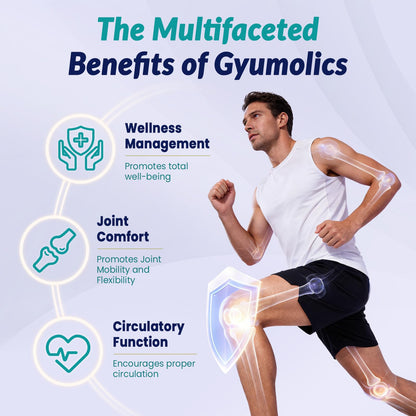 Gyumolics Nattokinase Supplement 10000FU with Organic Nattokinase, Serrapeptase, Bromelain, Curcumin, Vitamin E & Ginseng, - Maple Wellness Supplements
